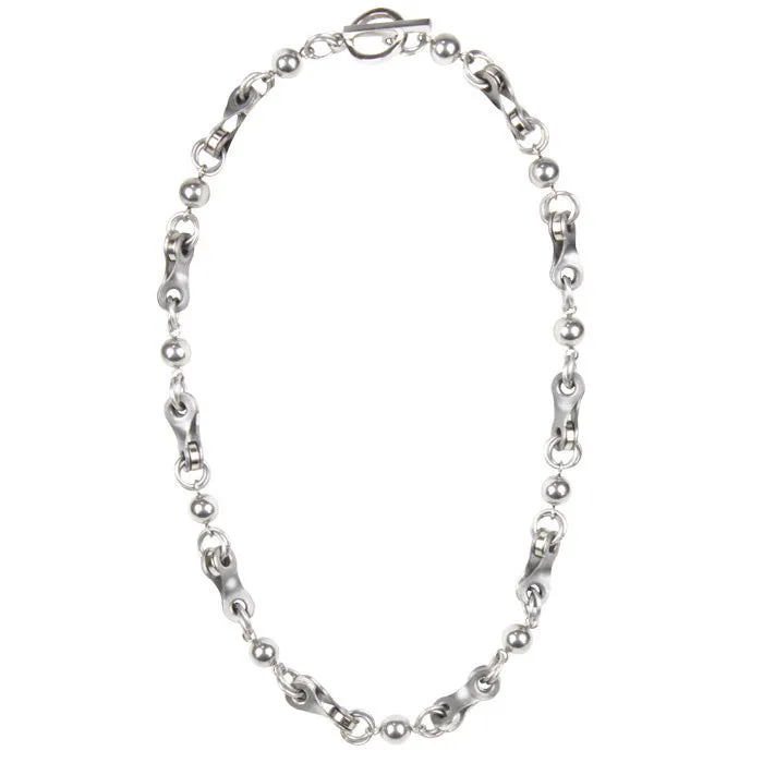 Stainless Steel Ball Necklace