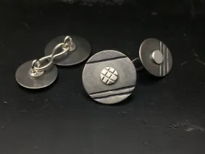 Titanium Disc Cufflinks