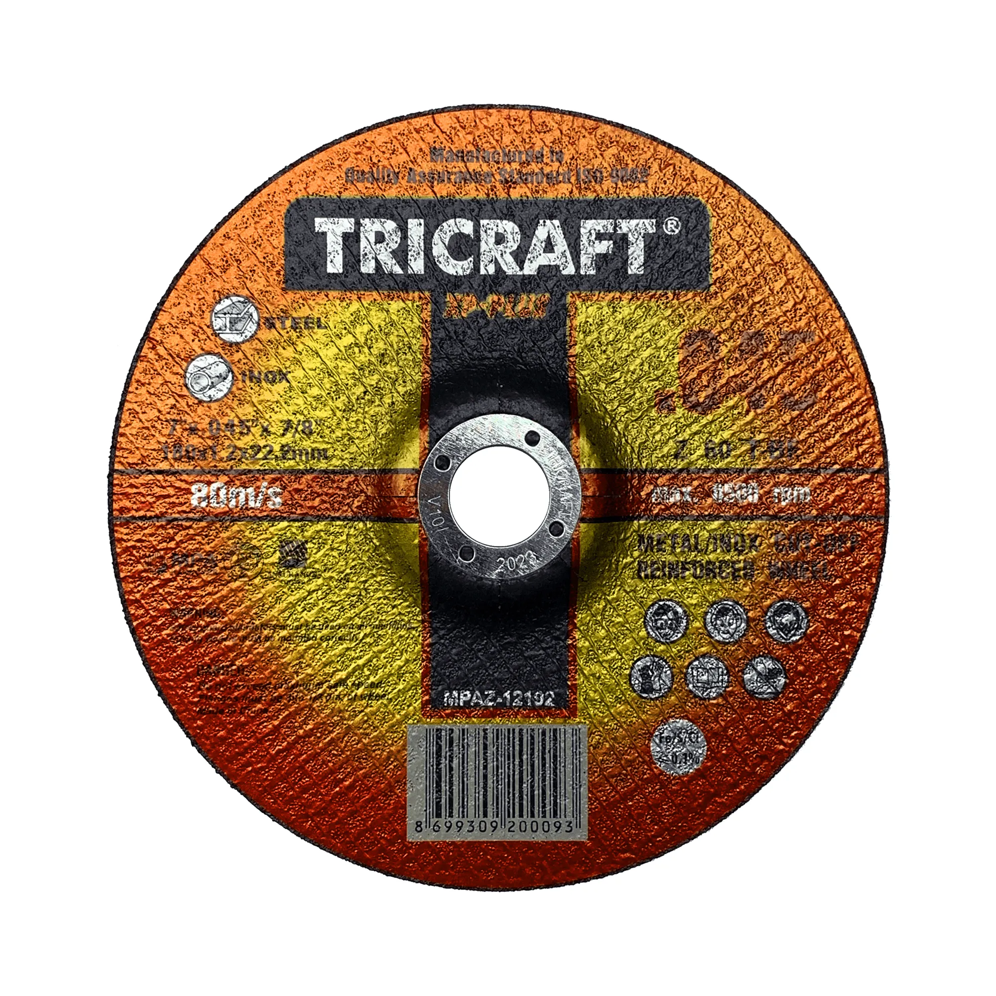 Tricraft Metal/Stainless Cutting Disc