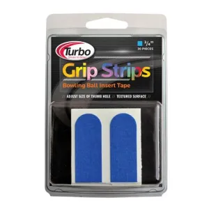 Turbo Grip Strips Blue 3/4 in. Bowling Tape 30 pcs