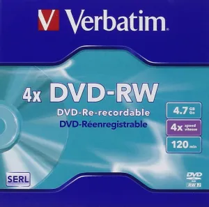 Verbatim Datalifeplus - Dvd-Rw X 5 - 4.7 Gb - Storage Media