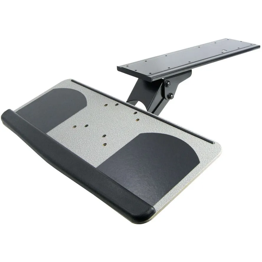 VIVO Silver Under-Desk Keyboard Tray MOUNT-KB01