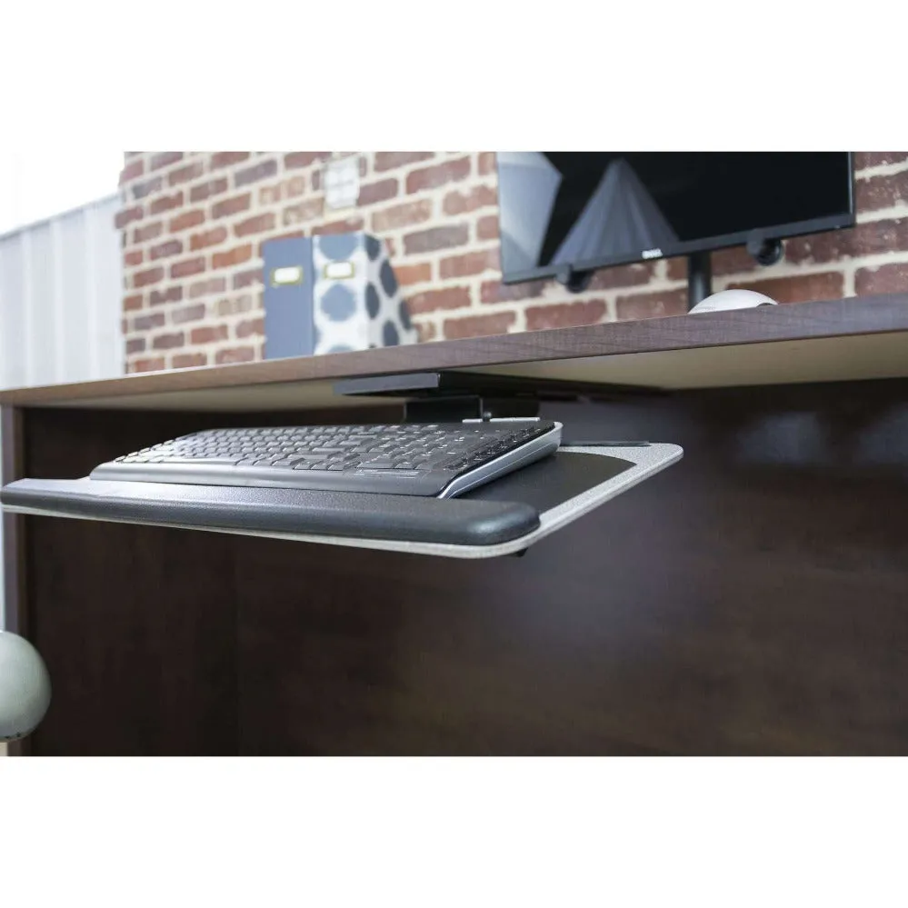 VIVO Silver Under-Desk Keyboard Tray MOUNT-KB01