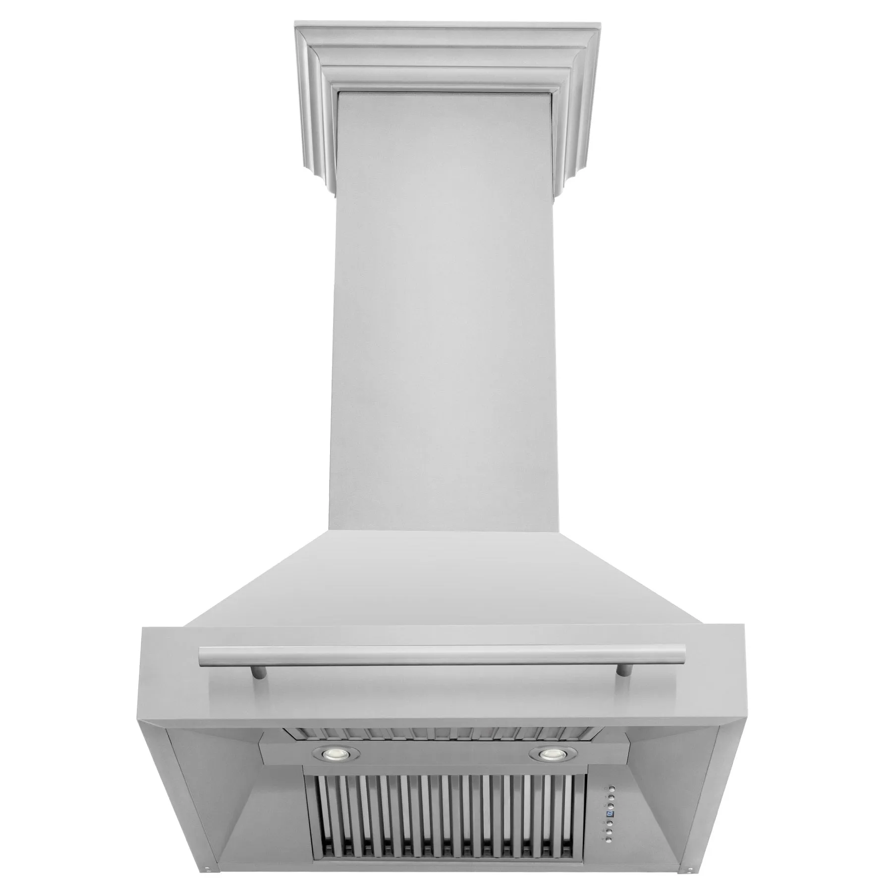 ZLINE 30" Stainless Steel Range Hood with Stainless Steel Shell and Stainless Steel Handle (8654STX-30)